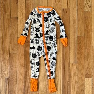 Little Sleepies Orange Spooky Zippies
